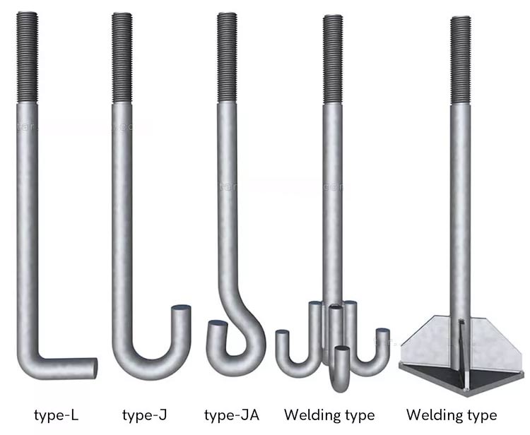 Anchor Bolt Type List