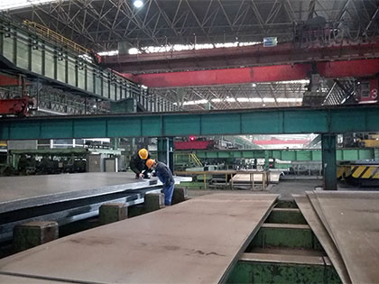 Bridge Steel Plate Production