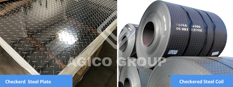 Checkered Steel Plate and Coil