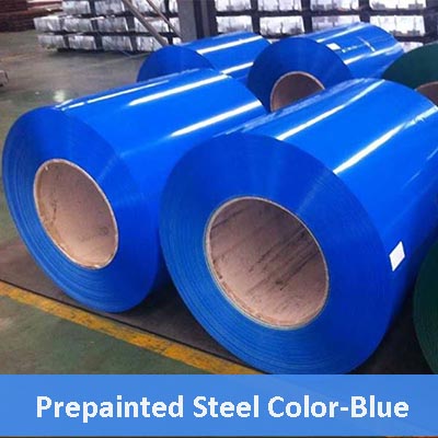 Prepainted Steel Coil Blue Color