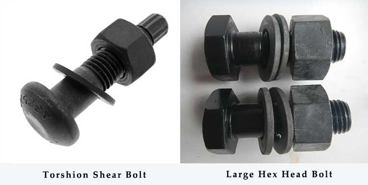 Large Hex Bolt and Torsion Shear bolt