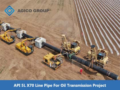 API 5L X70 Line Pipe Project