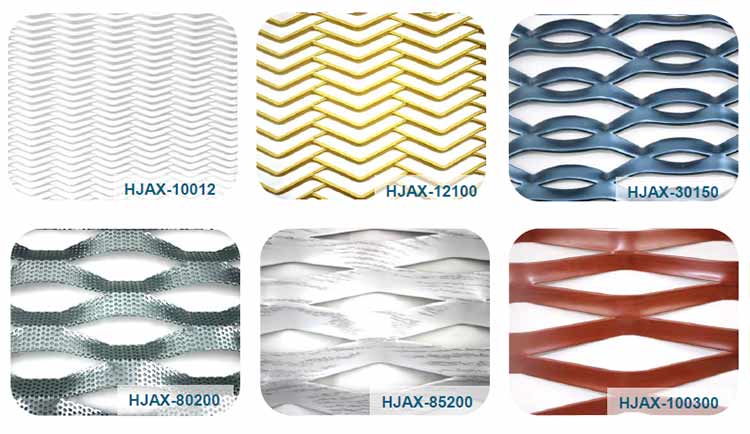 Irregular Hole Aluminum Expanded Metal Panel