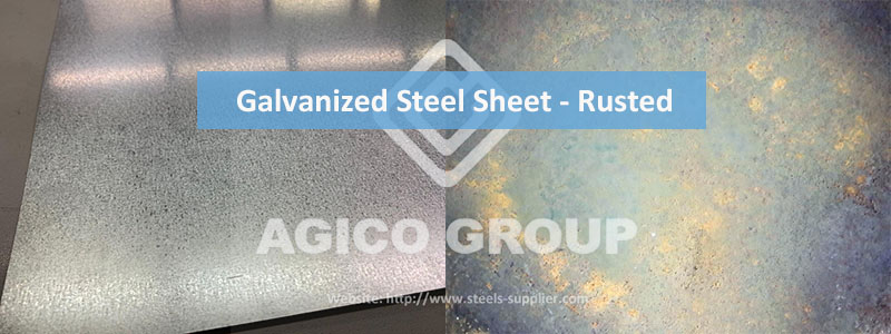 Galvanized Steel Sheet Rust Compare