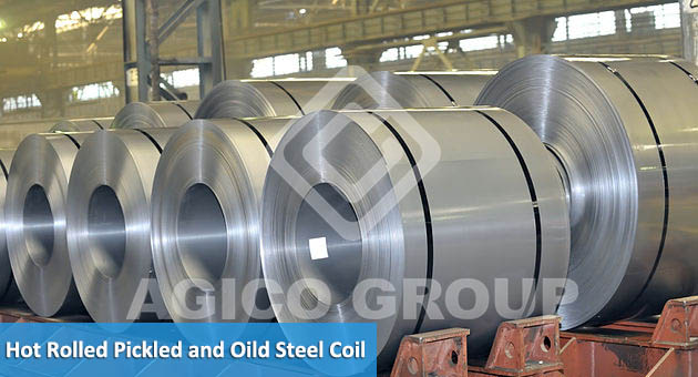 Hot Rolled Pickled and Oild Steel Coil