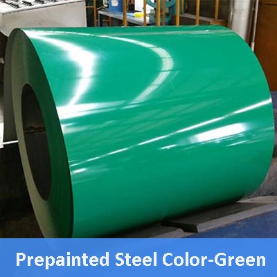 Prepainted Steel Coil Green Color