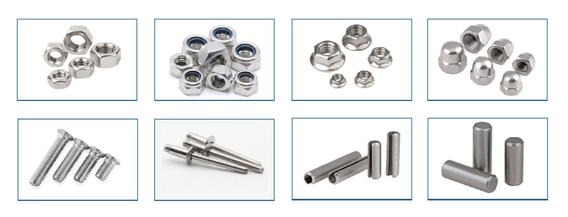 Stainless Steel Nut Rivet Pins Washers