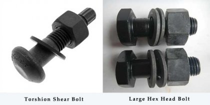 Steel structural bolt