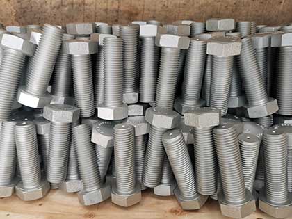 High strength hex bolt