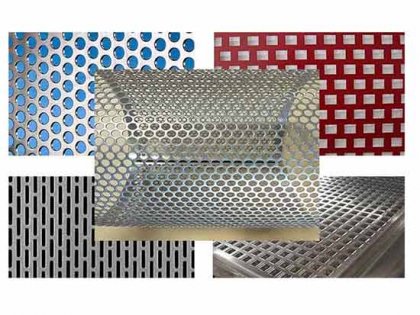 Perforated metal sheet