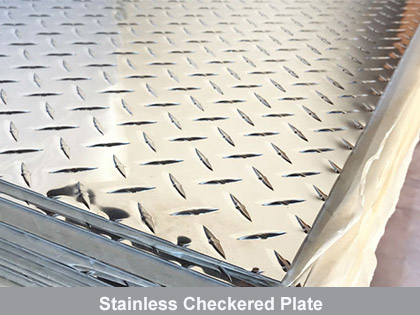 Stainless Checkered Plate