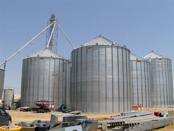 Steel Grain Silos Project